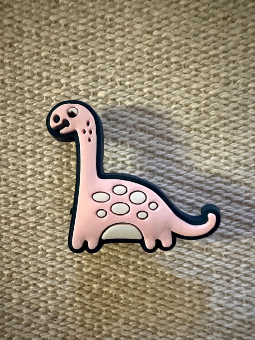 Cute Pink Dinosaur Shoe Charm